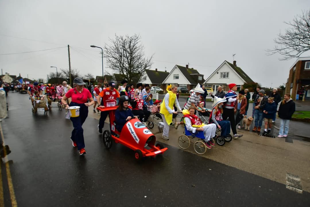 Pram Race just started